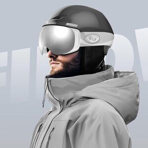 Over Glasses Snow Goggles - Interchangeable Lens